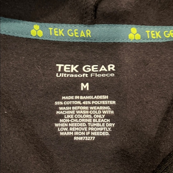 Tek Gear Ultrasoft Fleece Hoodie kids Med - Picture 3 of 4